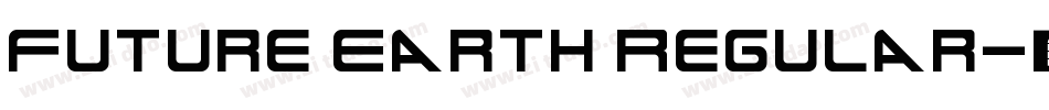 Future Earth Regular字体转换